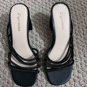 Zigisoho black heels